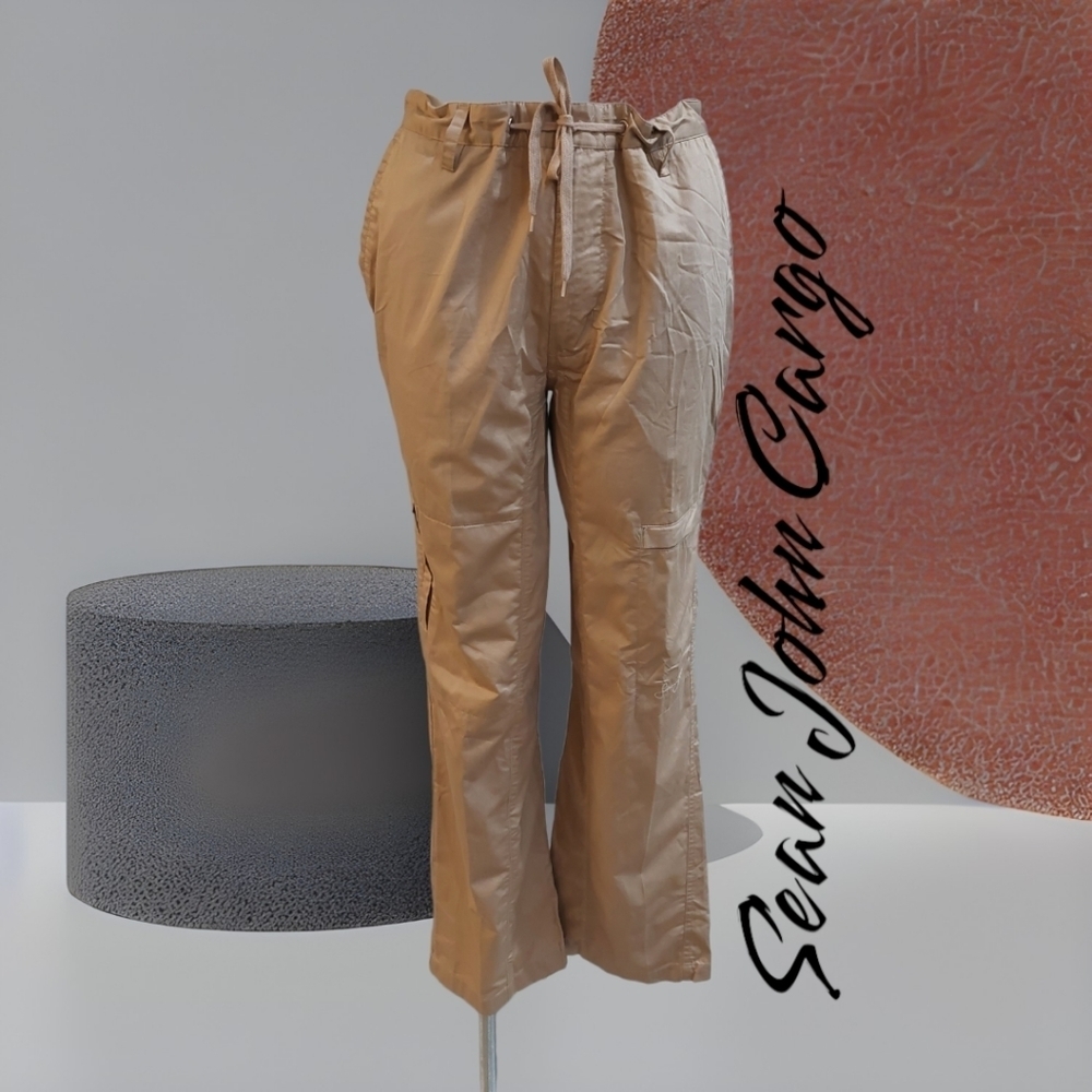 Sean John drawstring cargo pants Women's Sz XL